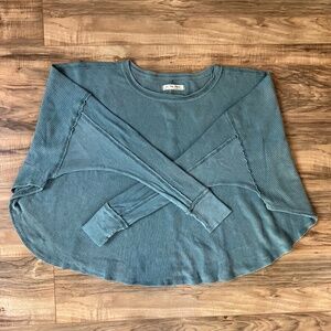 NWOT - Free People Microphone Drop Swing Thermal M IR